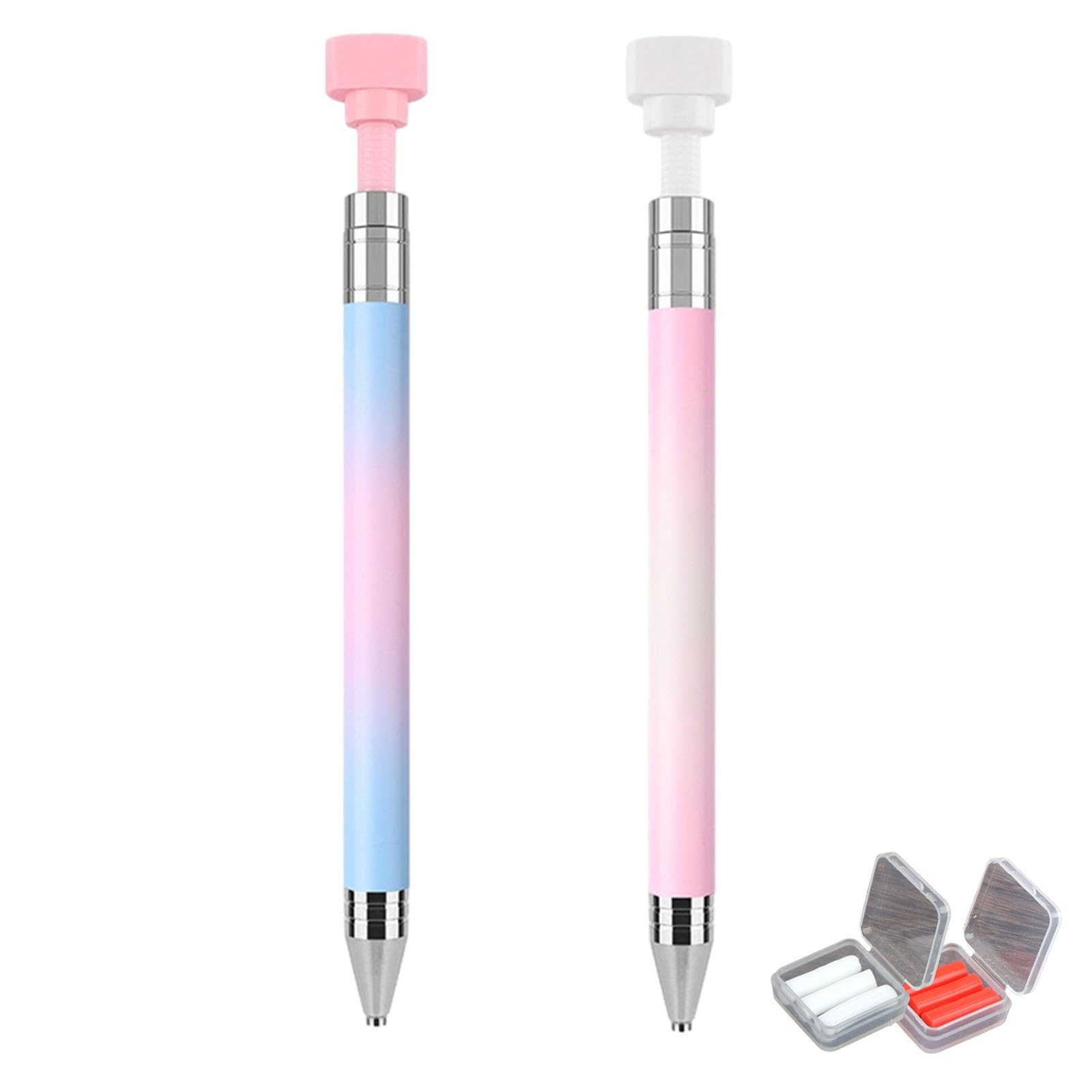 Automatic Refillable Wax Pen, Diamond Art Pen, Painting Refillable Diamond Drill Tool, New Upgrade Automatic Refillable Wax Pen, Diamond Art Pens with Waxs for DIY Craft