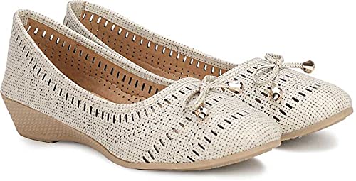 5647 Women Slip-ON(Ballet Flats) (Beige, Numeric_4) (B099QVWRTP) Amazon Price History, Amazon Price Tracker