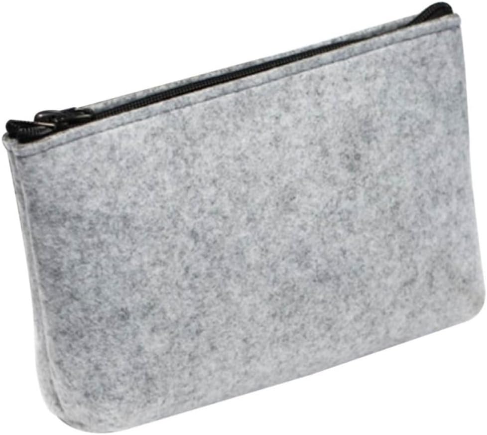 Felt Storage Bag Carrying Case for Power Supply and Data Cable
