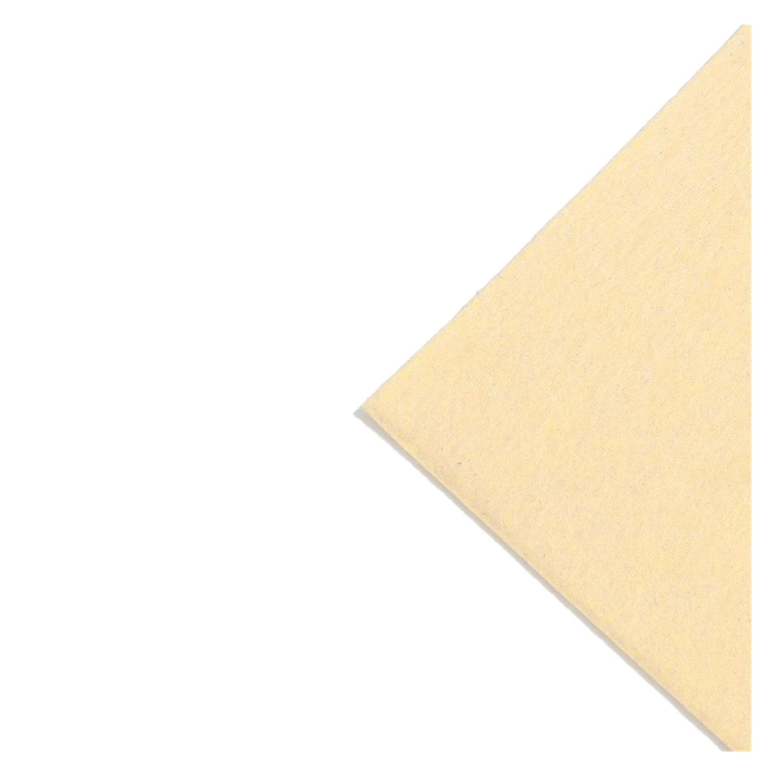 Felt Fabric Sheet, Polyester Felt Sheet 5pcs 3mm Multicolor 30x30cm Sewing Quilting DIY(Wit)