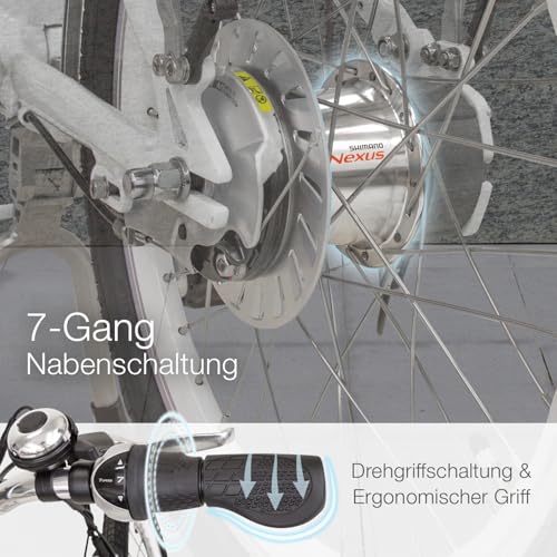 E-Bike Klapprad Aktivelo mit Kardanantrieb und 9 Motorunterstützungsstufen