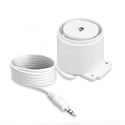 Wired Siren, Alarm Siren Horn, 5V Mini Buzzer Compatible with YISEELE WiFi Security System (120DB)