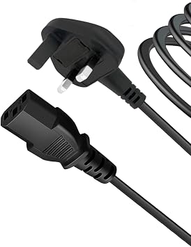 3 Prong Power Cable Replacement for Behringer DJX900USB VMX100USB DX626