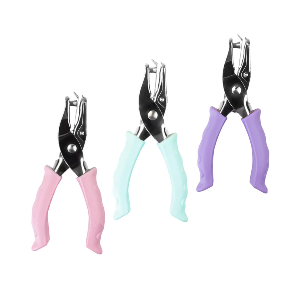 Perforadora de papel con agarre ergonómico Zerodeko para manualidades 8