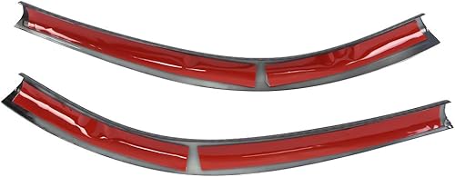 Miniatura 7 de KIMISS Tiras de decoración de consola, 2 piezas de tiras decorativas laterales de consola central de automóvil, para A W176 CLA C117 GLA X156