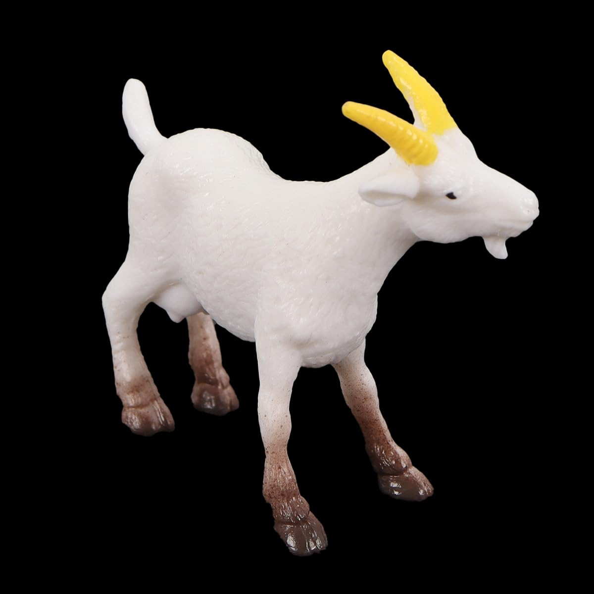 Gutol 10Pcs Realistic Goat Figures Miniature Goat Decorations for PVC Craft Ornaments for Home Office Car - Image 2