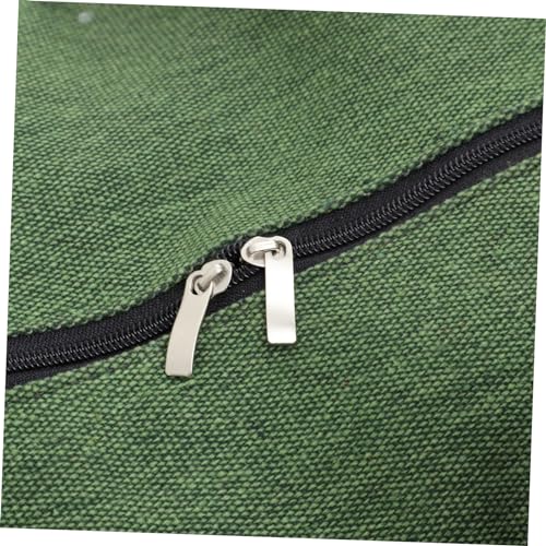 DECHOUS Large Capacity Canvas Travel Duffle Bag with Smooth Zipper Olive Green Luggage Storage Bag for Home and Travel Versatile Weekender Bag for Clothes and Blankets3