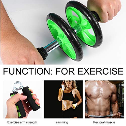 Conjunto de 7 peças de equipamentos de fitness físico da Besportble, corda de pular, rolo ab, treina