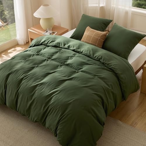 Bedsure Housse de Couette 260x240 cm - Parure en Microfibre de Po...