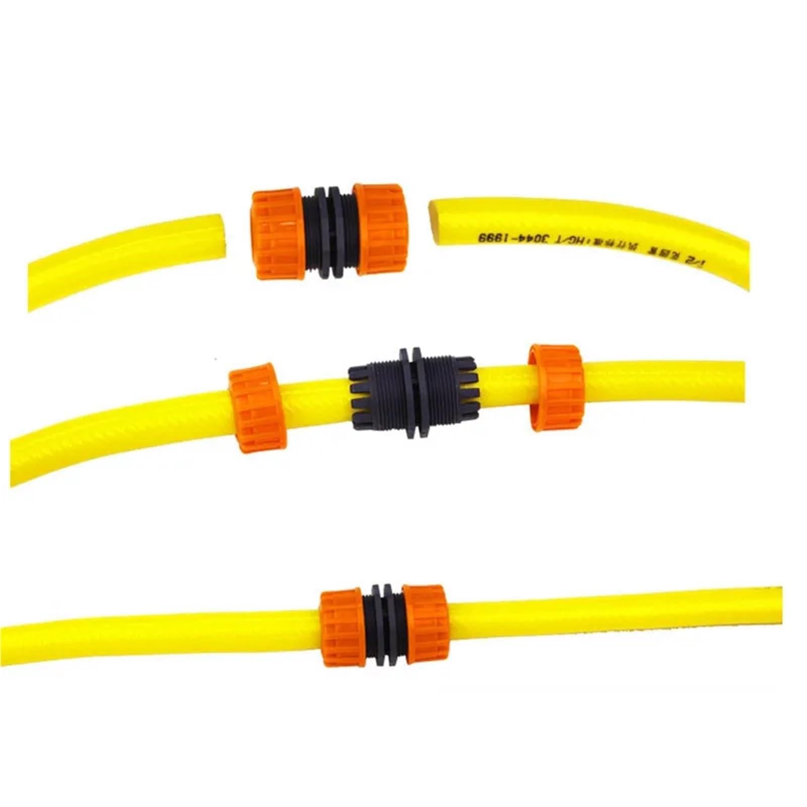 Lot de 10 raccords d'arrêt de tuyau d'arrosage pour raccords de