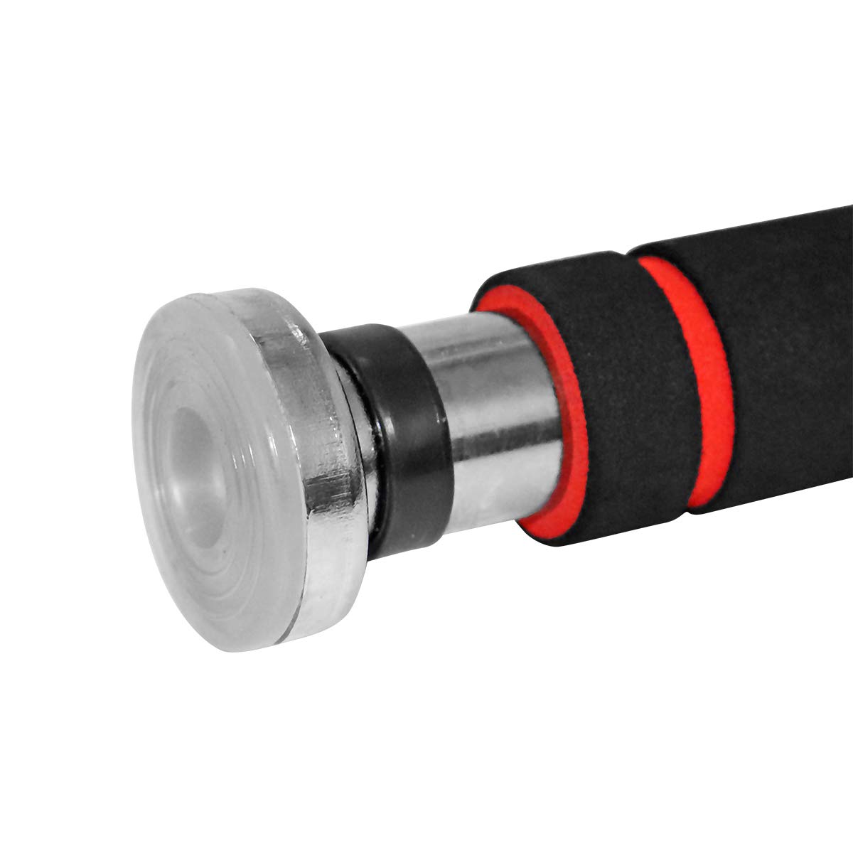 SportVida Klimmzugstange Tür für türrahmen. Pull up Bar Door Frame. Türstange für das Training zu Hause oder im Fitnessstudio. Einstellbare Breite. (Width: 63-100)