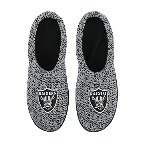 Image of FOCO NFL mens Poly Knit Cup Sole Slipper