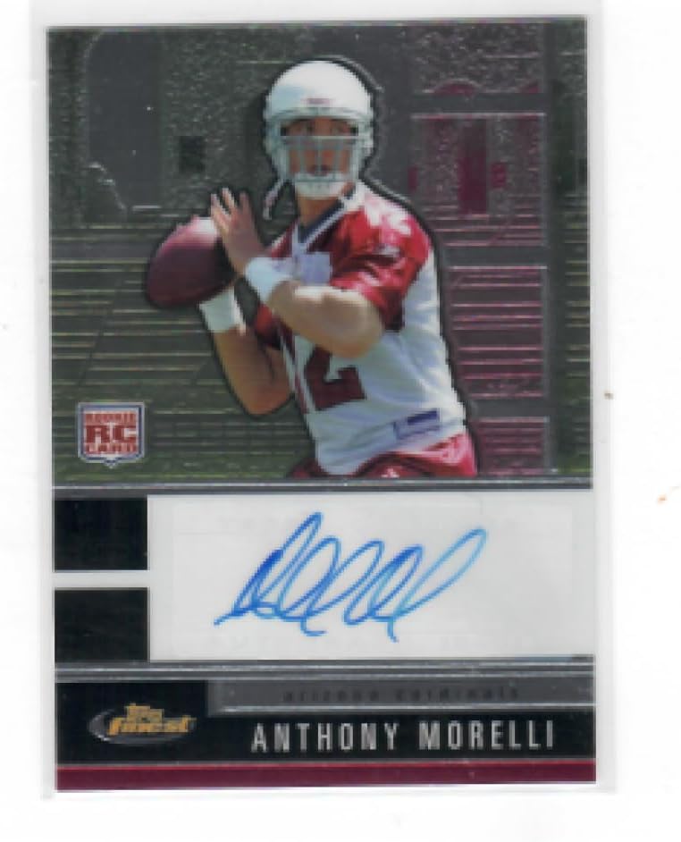 2008 Finest Autographs #108 Anthony Morelli/1499 - Arizona Cardinals (RC ? Rookie Card - Autographed Card - Print Run 1499)