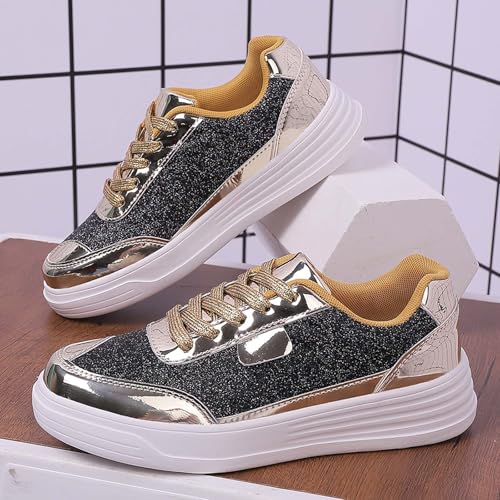 Sneakers mujer ortopédicas con malla transpirable y suela plana estable 3