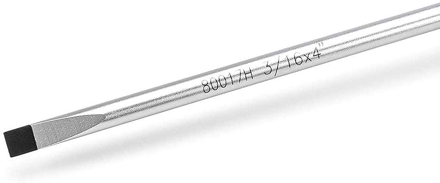 GEARWRENCH 3/16" x 4" Cabinet Dual Material Screwdriver - 80017H, Chrome - Image 4