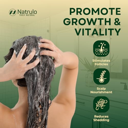 Image of Rosemary Biotin Shampoo Bar - Hair Growth & Hair Thickening Shampoo for Women & Men - Solid Shampoo Bar for Thinning Hair, Deep Cleansing Scalp Care - Natural, Zero Plastic, Made in USA