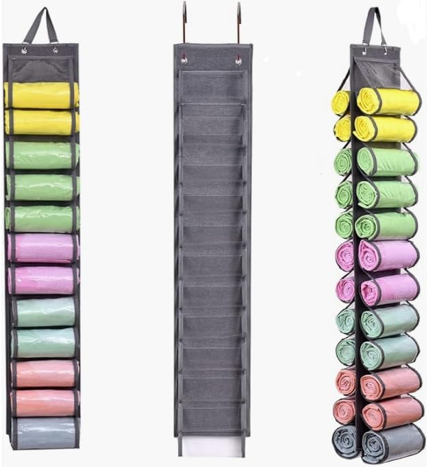 Fahibin Leggings Hanging Organiser, Hanging Yoga Legging Storage