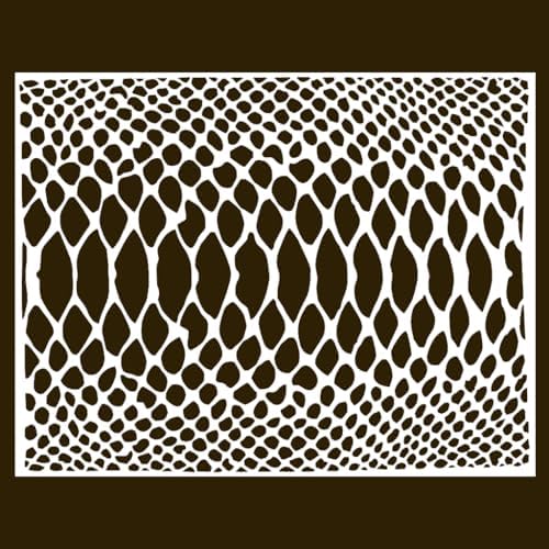 Snake Skin Stencil, Snake Stencil, Snake Scale Stencil Camo Pattern Stencil, Camo