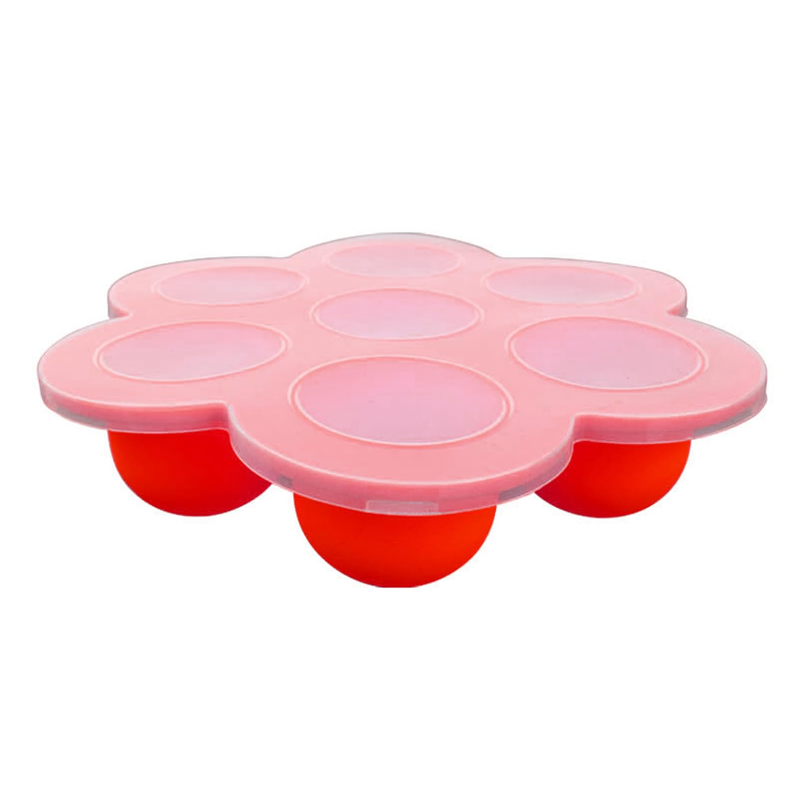 Tsophreniq Compartment Silicone Baby Food Storage Container with Lids Baby Food Saver for Freshness and Convenience Large Size Silicone Storage Container