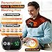 Cordless Neck Shoulder Heating Pad, Heated Neck and Shoulder Wrap for Pain Relief, 4 Heating Levels, 5 Timing Setting, Built in 8.4V 4000mAh Battery