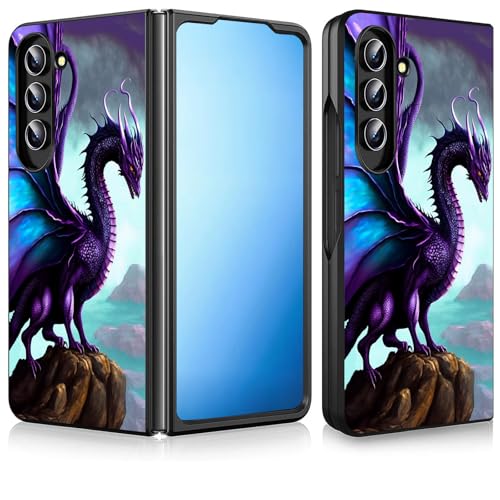 Coque Samsung Fold 7 mince rigide antichoc motif dragon