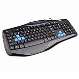 E-Blue Cobra Combatant-X Advanced WASD LED Gaming Keyboard (EKM057BK)