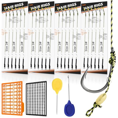 SEAOWL Hair Rig 24-Piece Kit