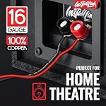 16 AWG Gauge Speaker Wire (30 Feet) Car or Home Theater (OFC) - Image 2