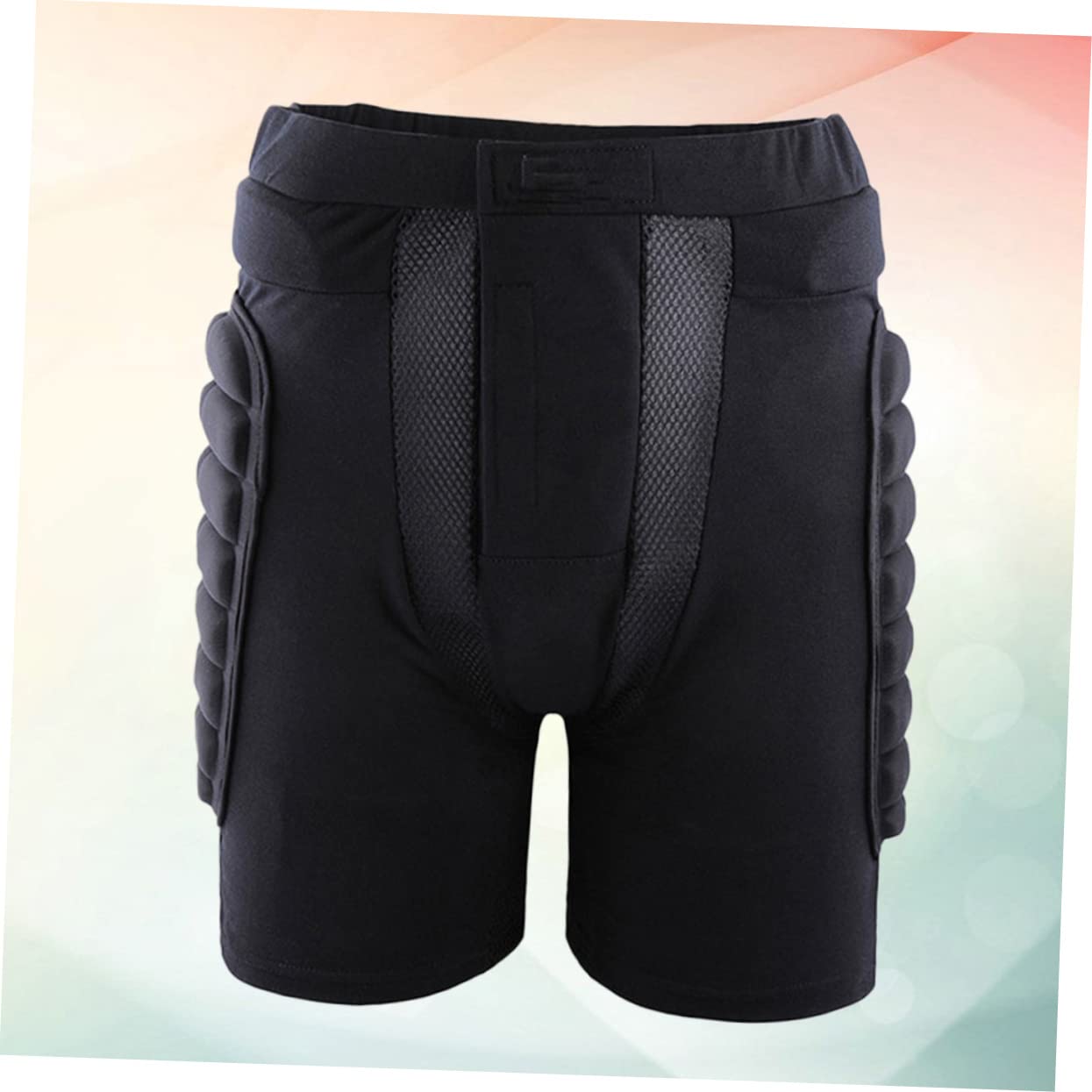 BRIGHTFUFU Child Adult Protective Ski Pants Hockey Gear Impact Resistant Pads Comfortable Cotton Ski Snowboard Skate