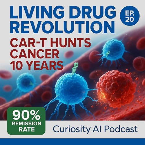 『CAR-T Living Drug Revolution: Engineered Cells Hunt Cancer for Decades | Curiosity AI Podcast #20』のカバーアート