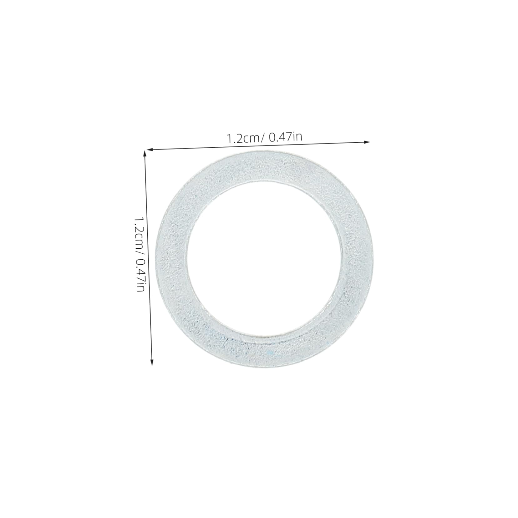 POPETPOP Skateboard Truck Hardware 100pcs Skateboard Washers Set Truck Axle Washers Rings