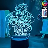 leds 3d printing 【Operación simple】 Toque el interruptor de encendido primero, muestra el primer color. Toque segundo, muestra el segundo color. Hasta que la lámpara muestre el séptimo color, pasará al modo de cambio gradual de 7 colores