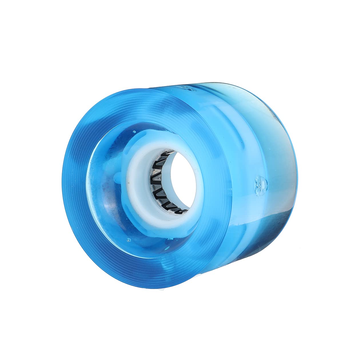YONGYAO 4PCS/Set 60x45mm Roues de Planche à roulettes Glow Flash Light Longboard Light Wheels-Bleu