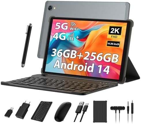 SKYEGG Tablette 11 Pouces Android 14, 24 Go RAM + 256 Go ROM, 5G Wi-FI ...