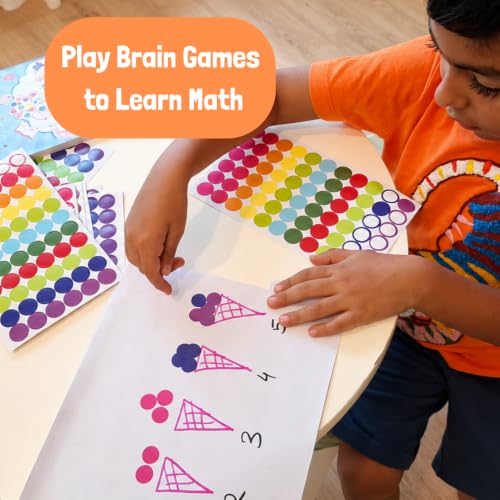 Image of CocoMoco Kids Hindi Varnamala & Hindi Alphabet Sticker Activity Book | 1500+ Colorful Dot Stickers | Preschool Learning Toy for Kids Age 3+ Years