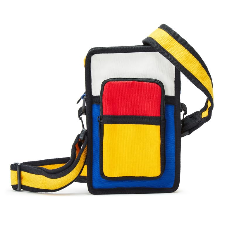 Sven Essentials Sling Bag | Lightweight Canvas Crossbody Sling with Secure Zip Compartments & Adjustable Strap (Multicolour)-image-35