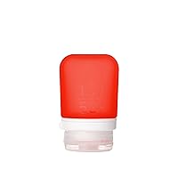 Vista 11 de Humangear GoToob+ Botellas de viaje de silicona recargables con tapa de cierre, Azul