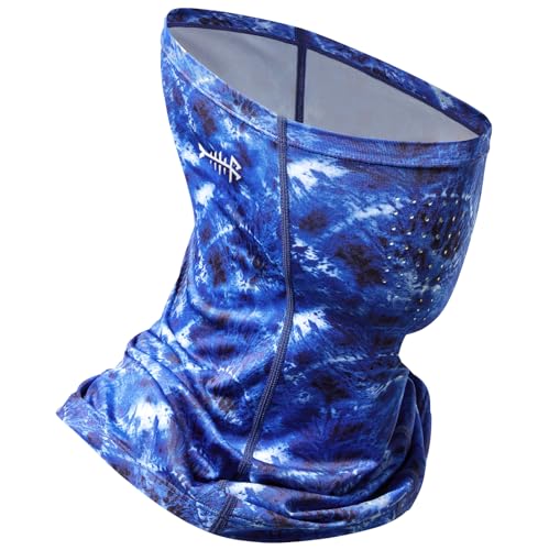 Image of BASSDASH Neck Gaiter Mask UPF 50 Sun Protection for Men & Women, Fishing, Hiking, Outdoor
