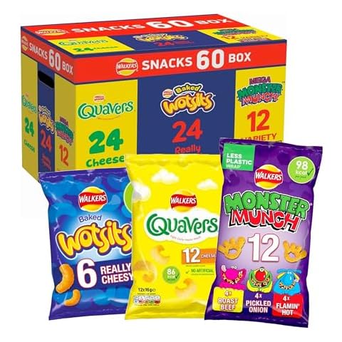 Walkers Crisps Variety Box of 60 Cover