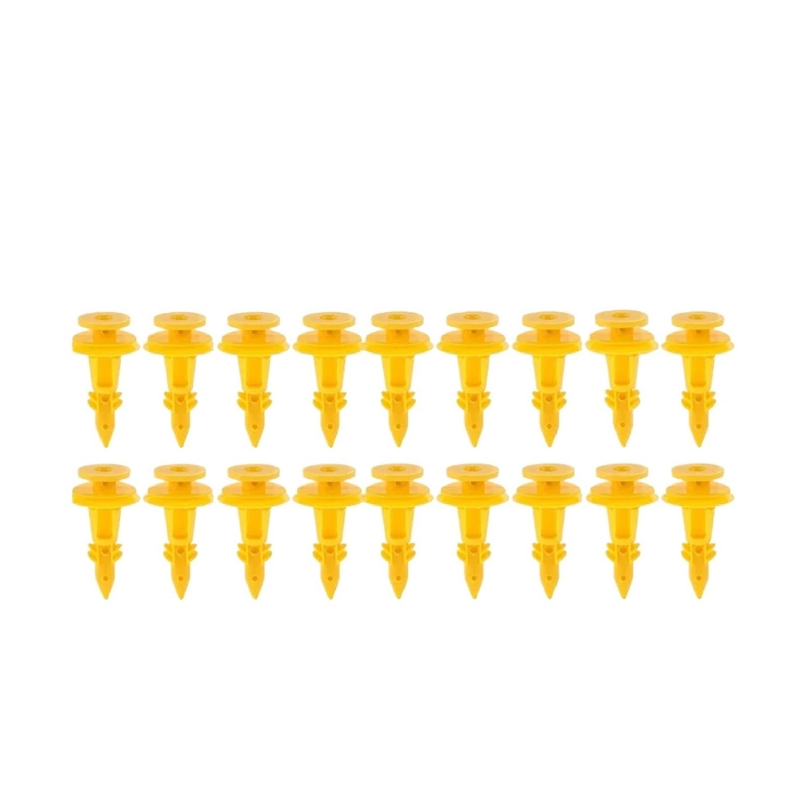KXFVYNE 20x Compatible Vans Cirrus Stratus 6502991 Car Tail Door Panel Clip Fastener Retainer Rivets