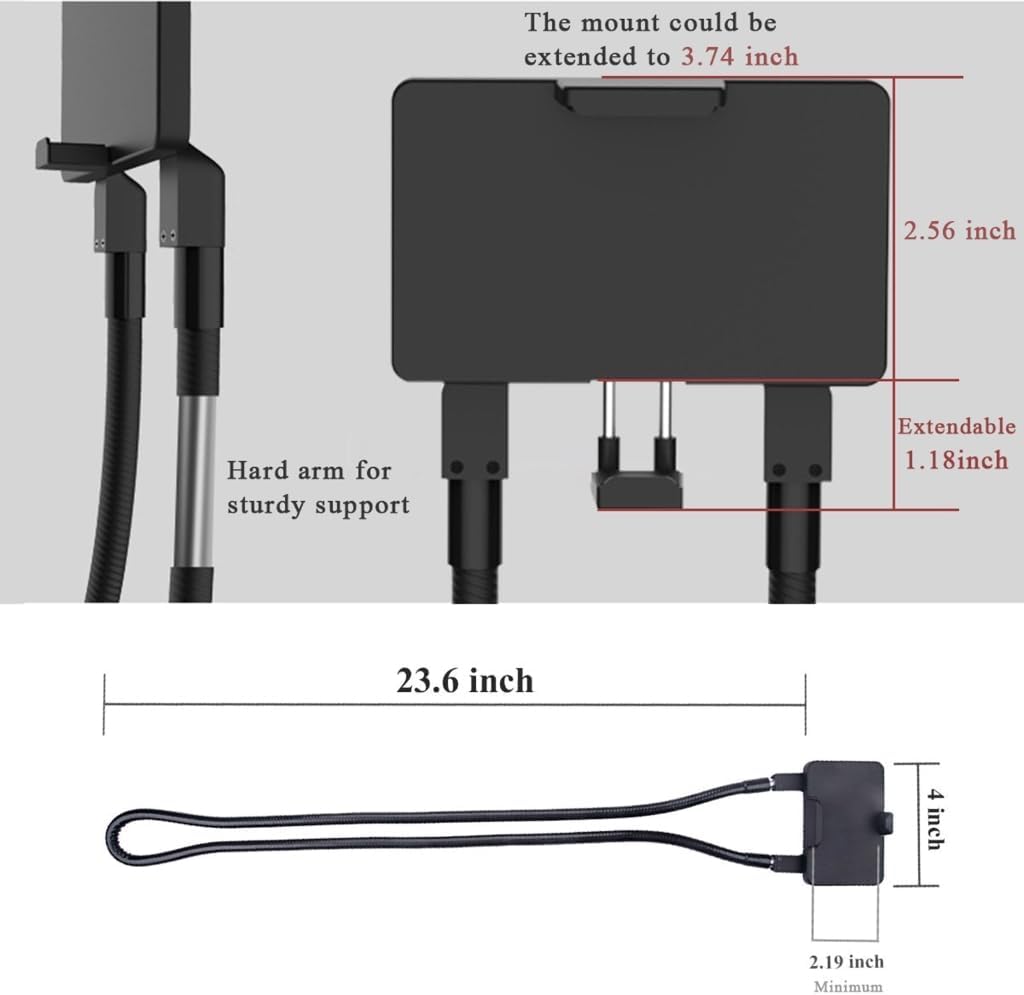 Bendable Lazily Neck Phone Holder Flexible Goosenecks for Bed Sofa Desk Usage