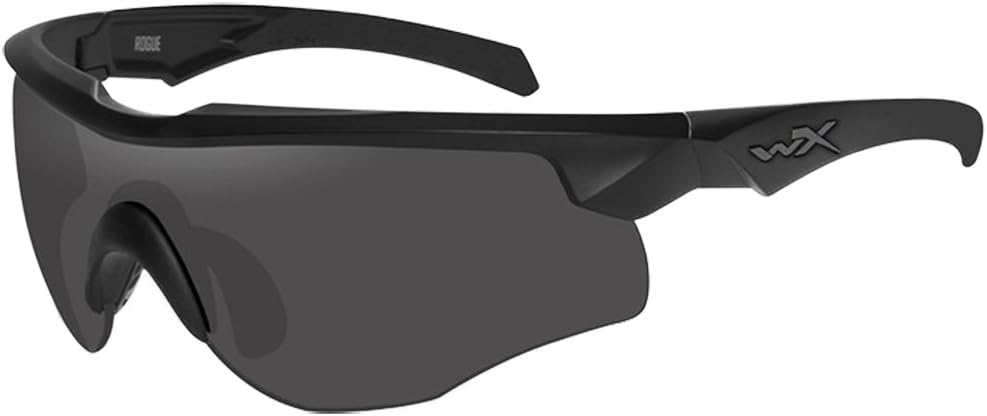 Wiley X │ WX Rogue Comm | Sonnenbrille Herren | Schutzbrille │ Taktische Militärische MTB Brille Laufbrille Radfahren Fahrt Wandern Fischen Outdoor-Aktivitäten Airsoft | 100% UVA/UVB-Schutz