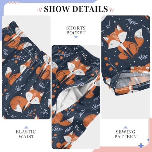 ALAZA Ice Hockey Player Green Star Pajama Pants Long Sleep Pant Pajama Bottoms Elastic Waist with Pockets4