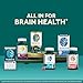NEURIVA Plus Decaffeinated Nootropic Brain Supplement for Memory, Focus & Concentration & Cognitive Function, Clinically Tested NeuroFactor, Phosphatidylserine, Vitamins B6 B12,50ct Strawberry Gummies