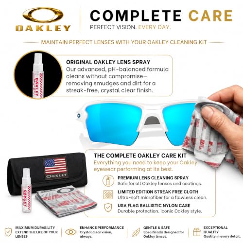 Image of Oakley FLAK 2.0 XL OO9188 Rectangle Shape Sunglasses With Official Eyewear Kit