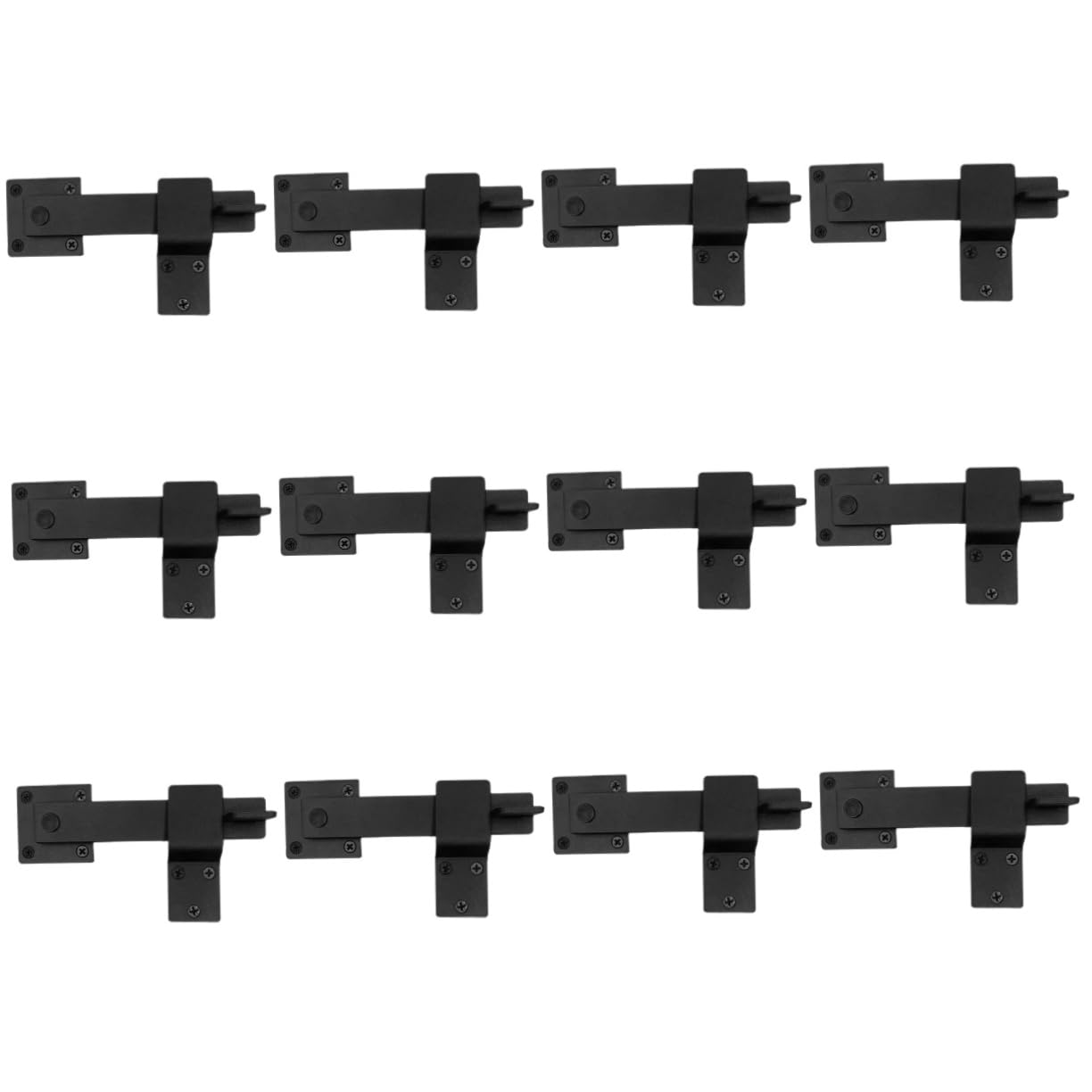 Serrure de porte de grange Lurrose et loquet de blocage pour fermeture de moustiquaire