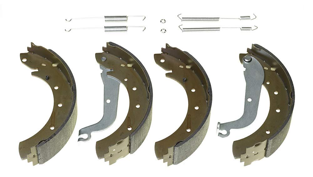 BREMBO S 61 514 Zestaw szczęk hamulcowych z akcesoriami z dźwignią hamulca pomocniczego tył