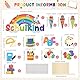 25 Stück Tortendeko Einschulung Schulkind Schulanfang Kuchendeko Zuckertüte Kuchen Deko ABC 123 Ballon Tortenaufsätze Torten Cupcake Muffin Topper für Junge Mädchen