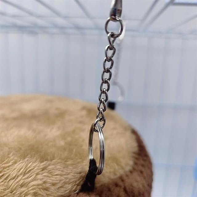 Foto 6 de 8 de SimidunEUR Cama Conejos Casa Animal para Hamster Cueva Roedores Suave Nido Ratón Hamaca Conejo para Cobayas