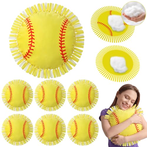 Oreiller softball pour décoration chambre enfant et activité